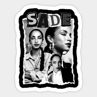 Sade - Sade Adu Vintage Bootleg Sticker